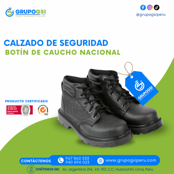 BOTÍN DE CAUCHO NACIONAL