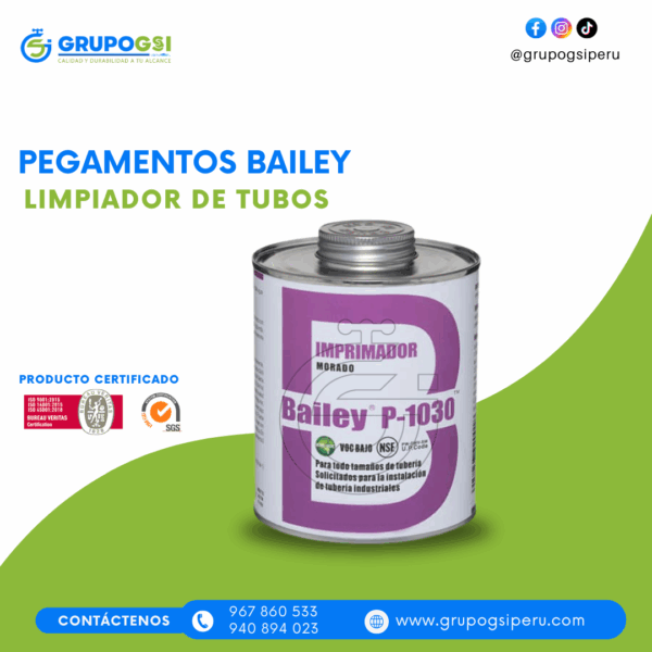BAILEY LIMPIADOR DE TUBOS