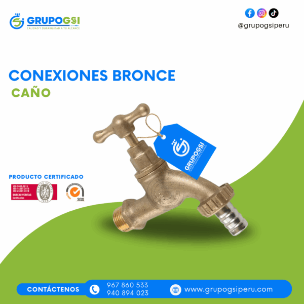 CAÑO BRONCE