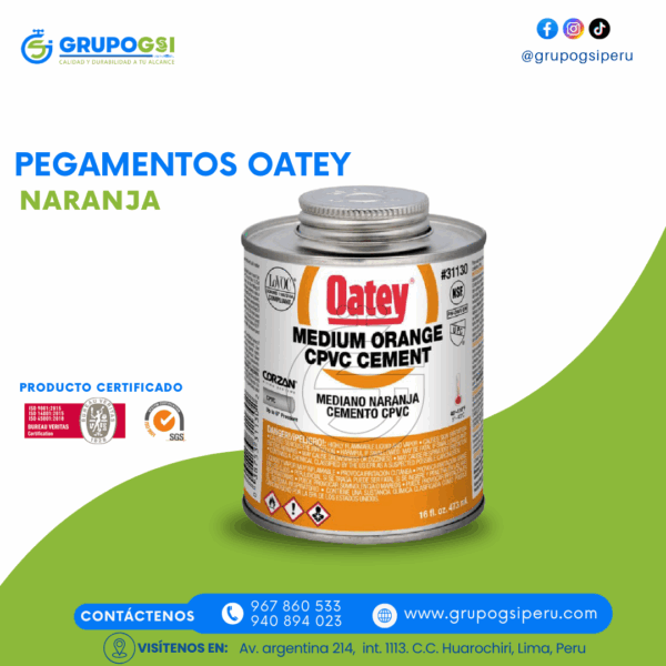OATEY NARANJA