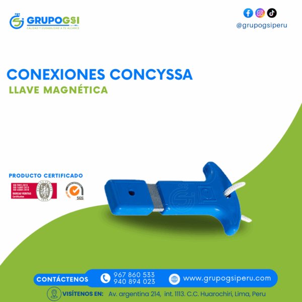 LLAVE MAGNÉTICA