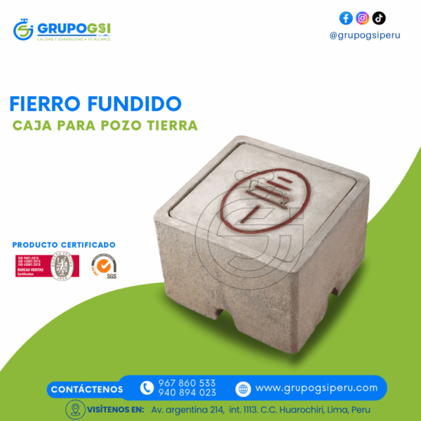 CAJA PARA POZO A TIERRA