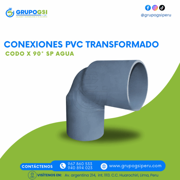 CODO x 90° SP AGUA