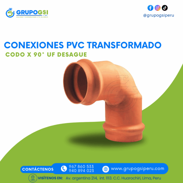 CODO x 90° UF DESAGUE