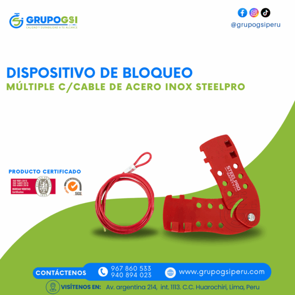 BLOQUEO MÚLTIPLE STEELPRO