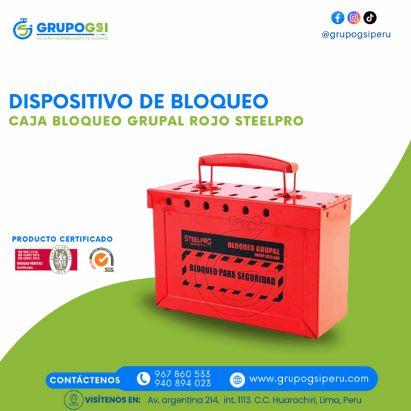 CAJA BLOQUEO GRUPAL