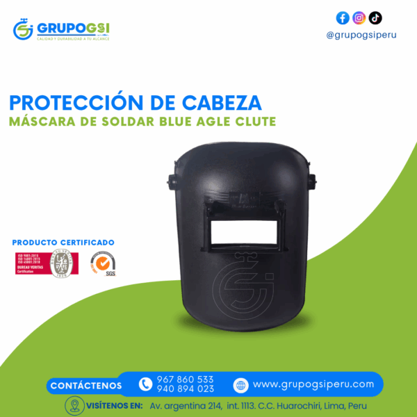 MÁSCARA DE SOLDAR CLUTE