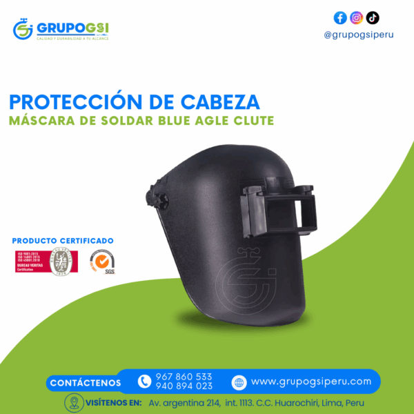 MÁSCARA DE SOLDAR CLUTE - Imagen 2
