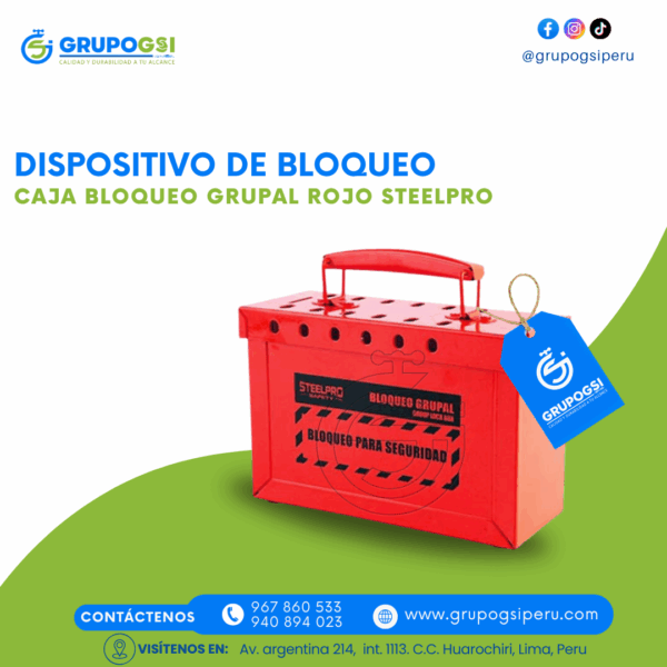 CAJA BLOQUEO GRUPAL