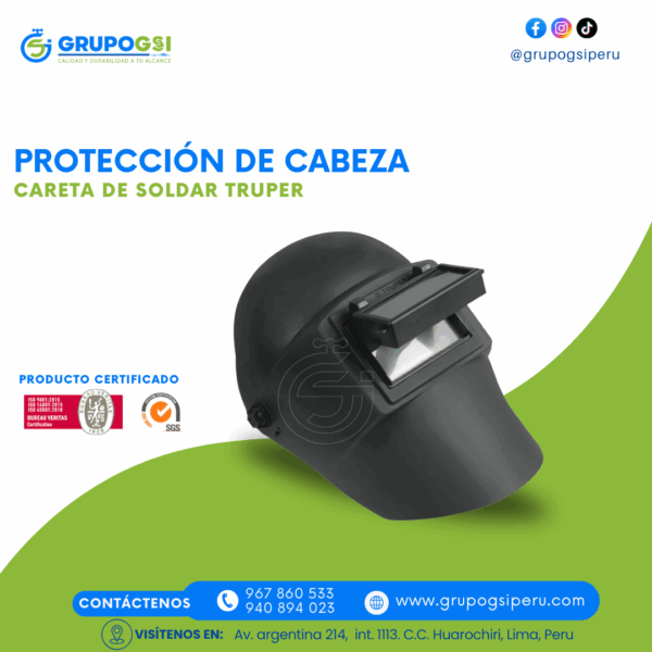 CARETA DE SOLDAR TRUPER