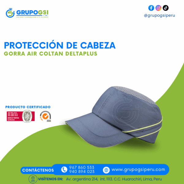 GORRA AIR COLTAN DELTAPLUS