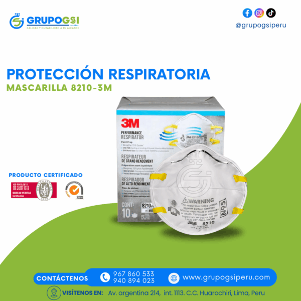 MASCARILLA 8210-3M