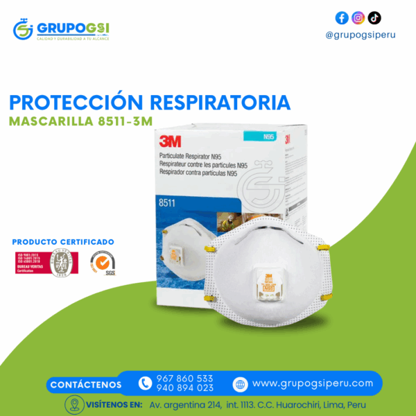 MASCARILLA 8511-3M