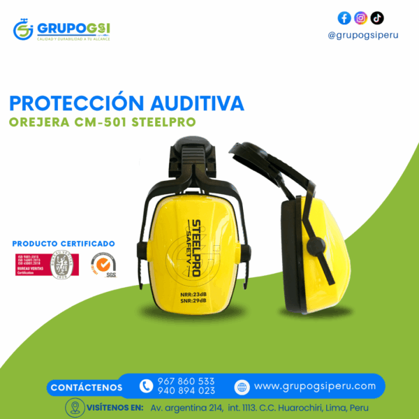 OREJERA CM-501 STEELPRO