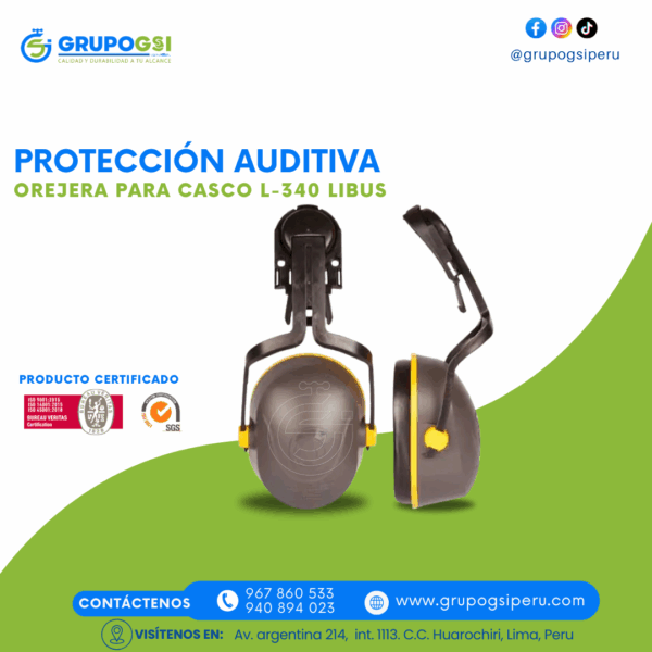 OREJERA PARA CASCO L-340 LIBUS