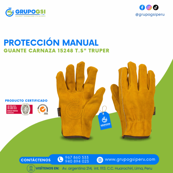 GUANTE CARNAZA 15248 T.5 TRUPER