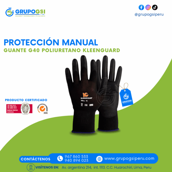 GUANTE G40 POLIURETANO KLEENGUARD