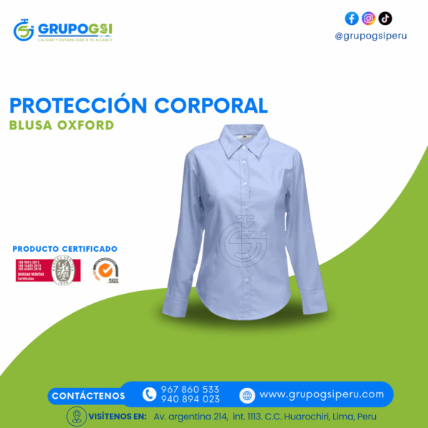 BLUSA OXFORD