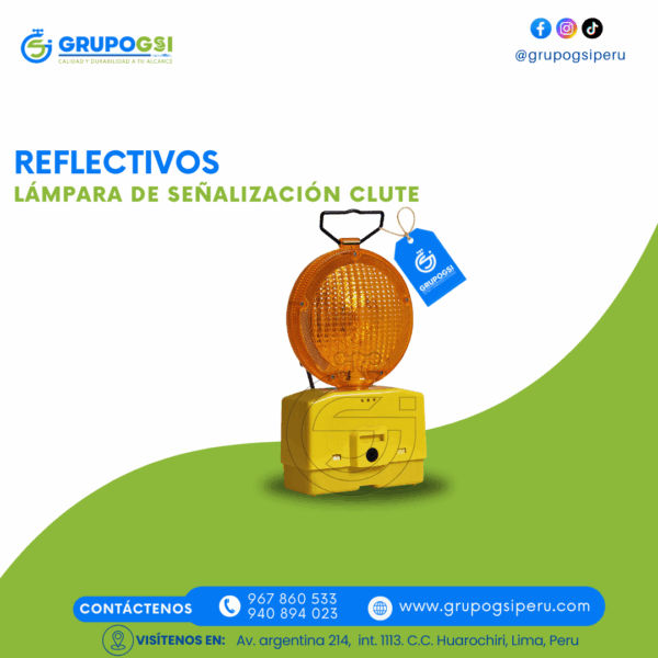 LÁMPARA DE SEÑALLIZACION CLUTE