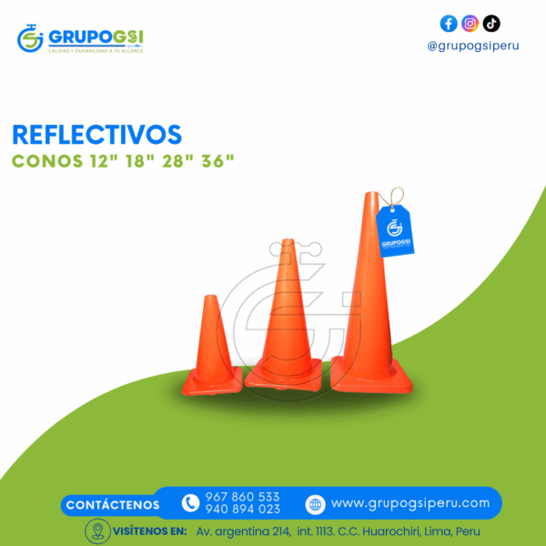 CONOS 12", 18", 28" y 36"