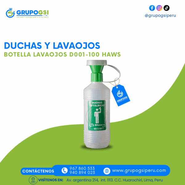 BOTELLA LAVAOJOS D001-100 HAWS