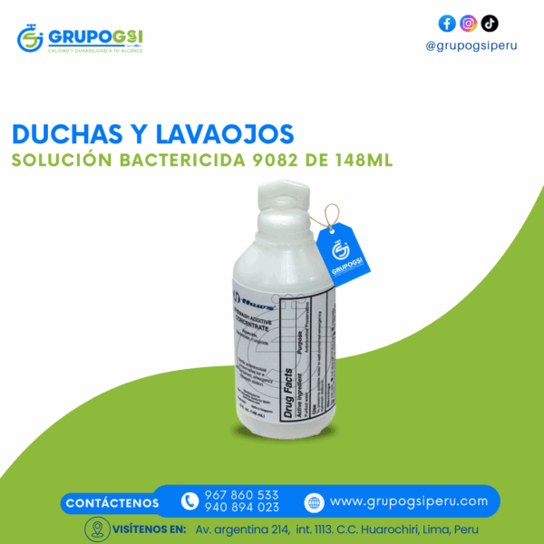 SOLUCIÓN BACTERICIDA 9082 DE 148ML