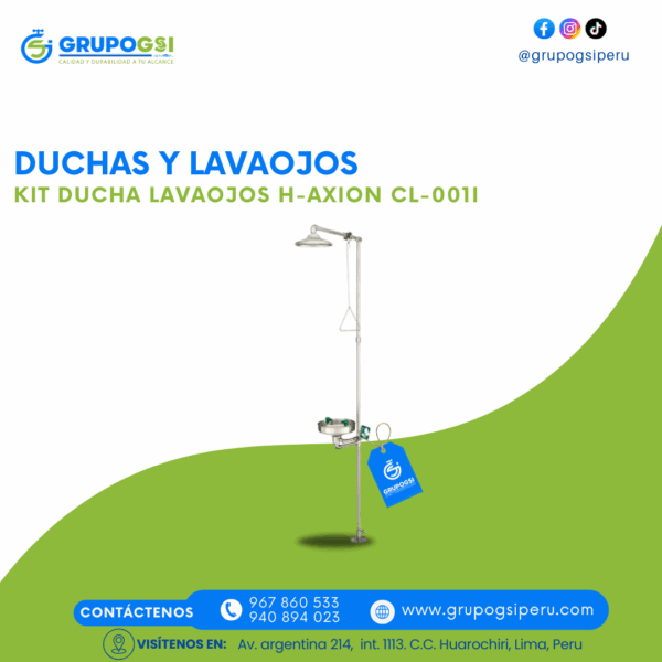 KIT DUCHA LAVAOJOS H-AXION CL-001I